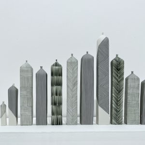 Justine Allison - Slab building with Porcelain <br> 19th September